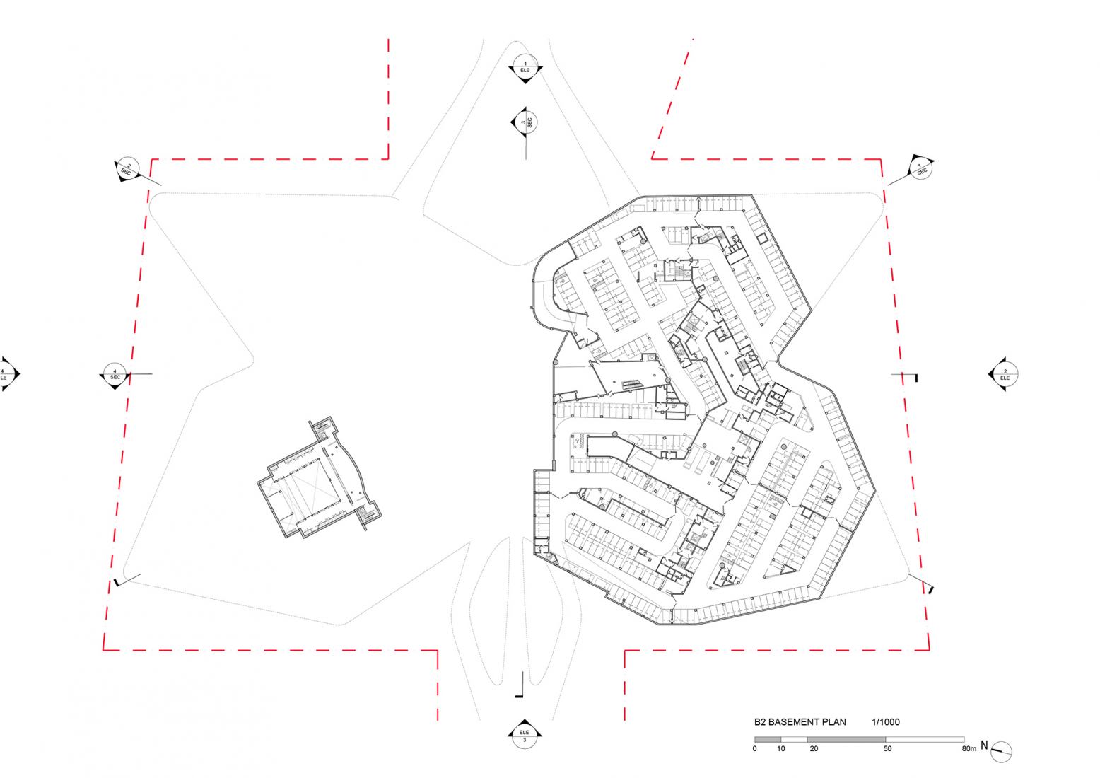 珠海金湾 Civic 艺术中心丨中国珠海丨扎哈·哈迪德建筑事务所-72