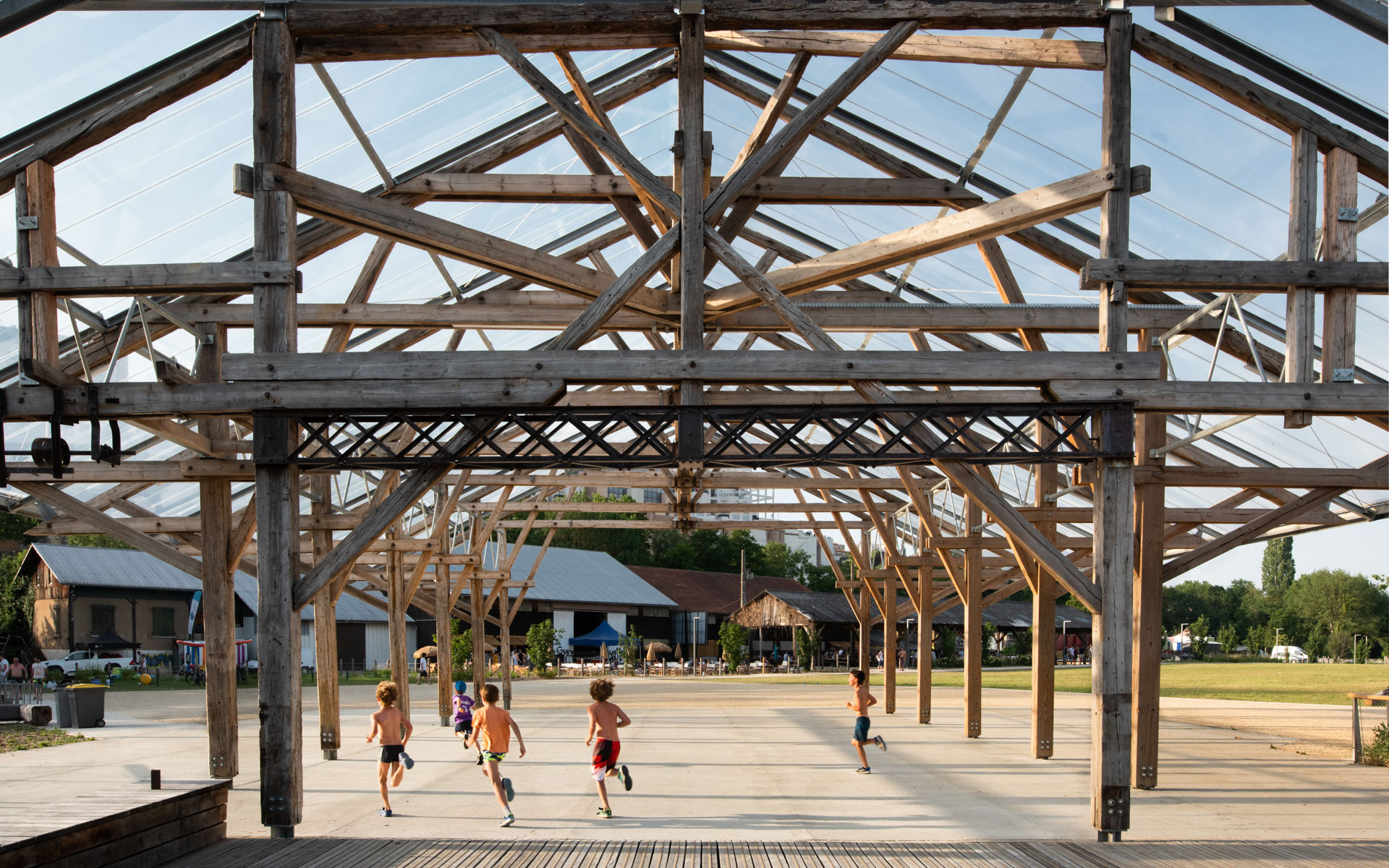 Ile de Tison Foobridge and Cultural Space | Dietmar Feichtinger Architectes-16