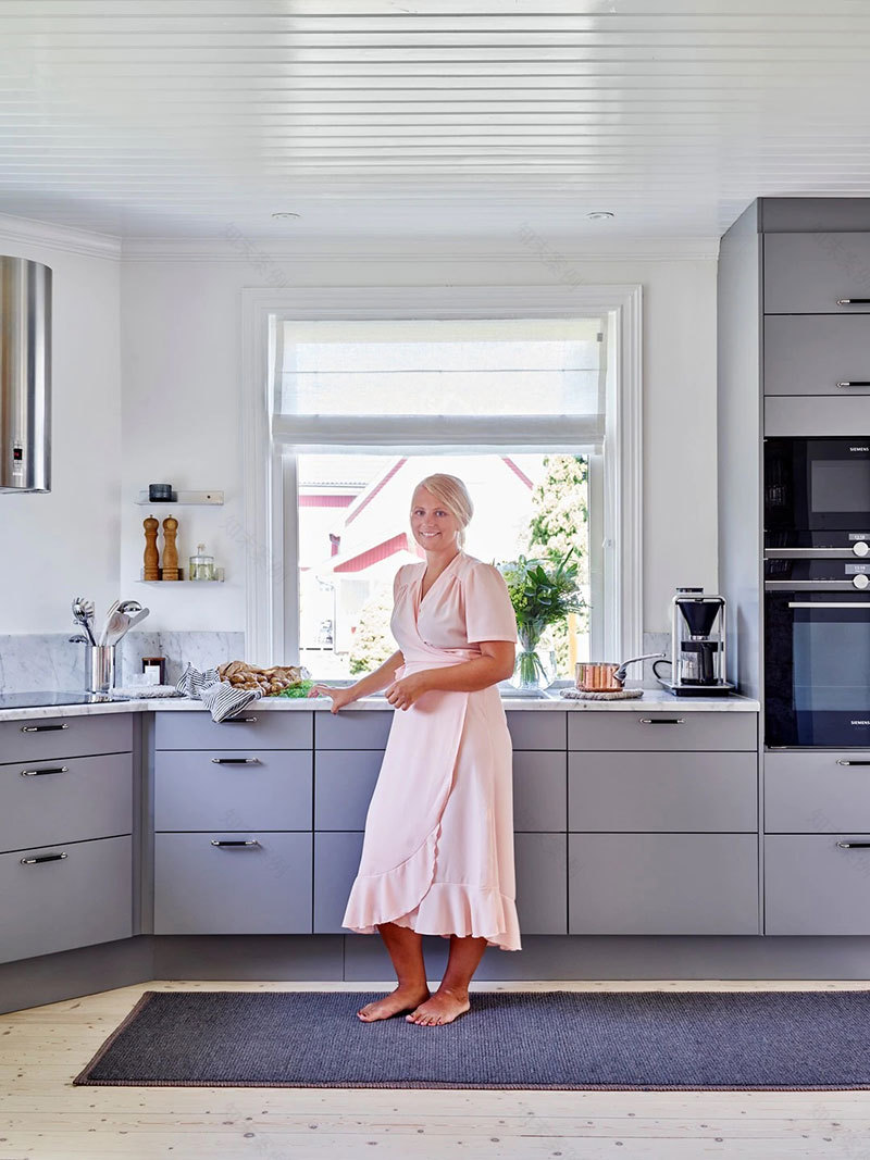 瑞典 100 年旧屋大改造,明亮内饰焕新颜-8