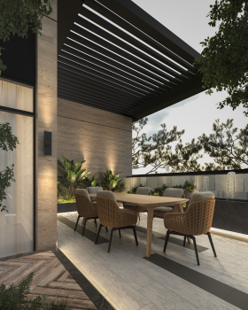 极简别墅设计·沙特阿拉伯

注：KSA是沙特阿拉伯王国（Kingdom of Saudi Arabia）的英文缩写 丨Any Design Studio