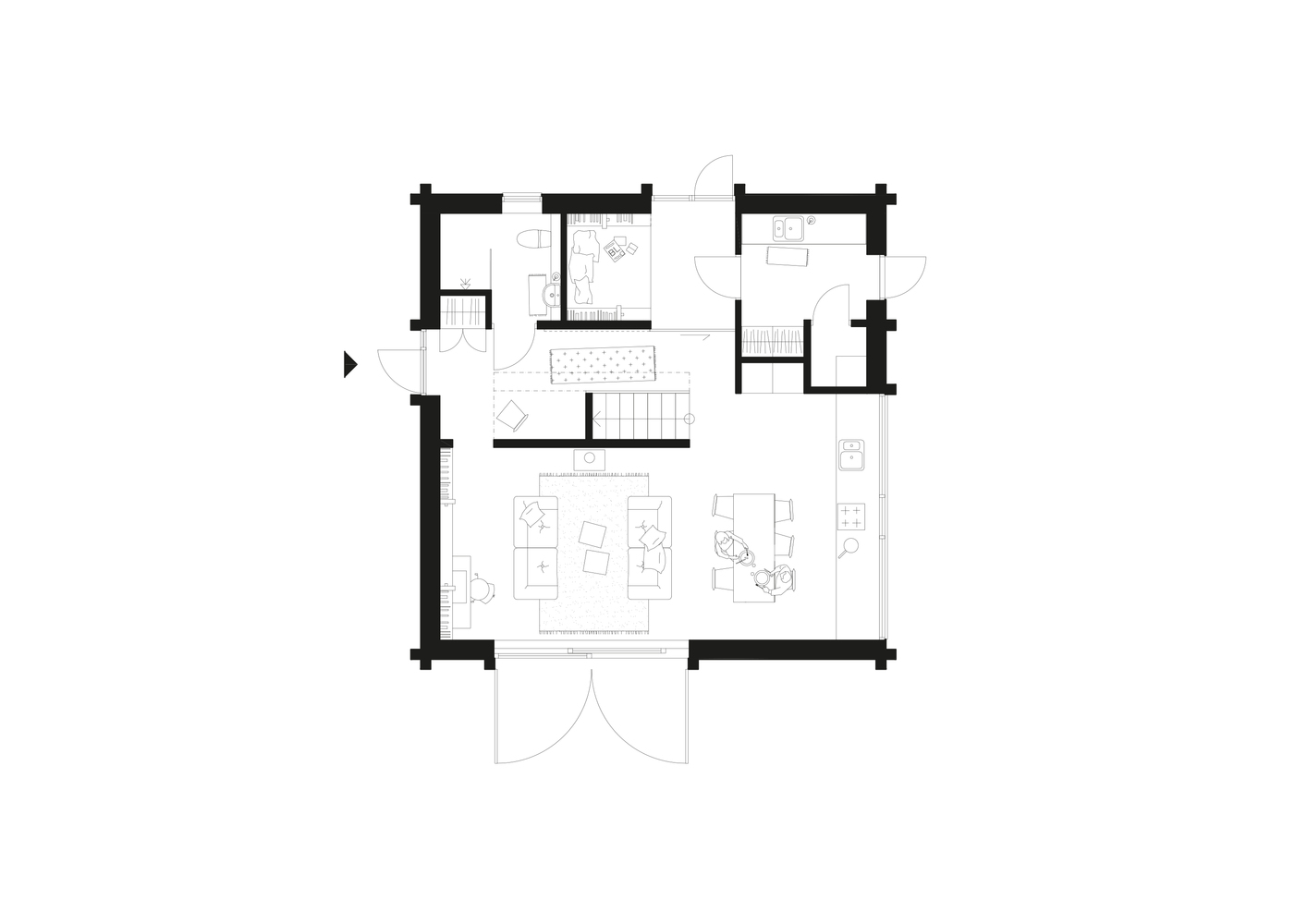 瑞典海岸音乐之家 | 仓库灵感与自然融合-62