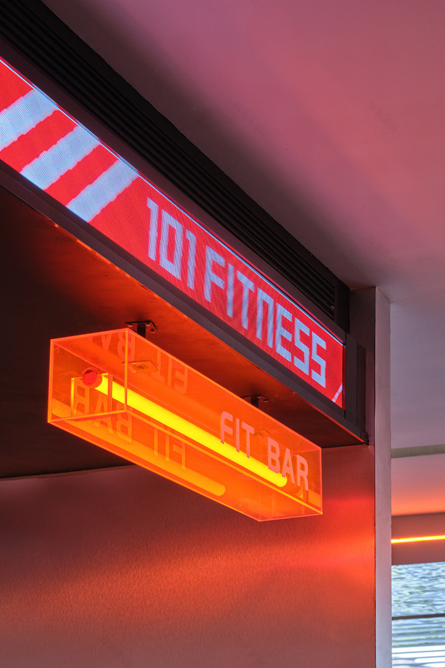 101 FITNESS 橙色活力健身房丨吴文汉-17