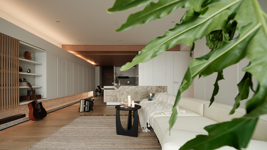 私宅设计丨静谧 · 自然 方景设计案例丨中国广州-25