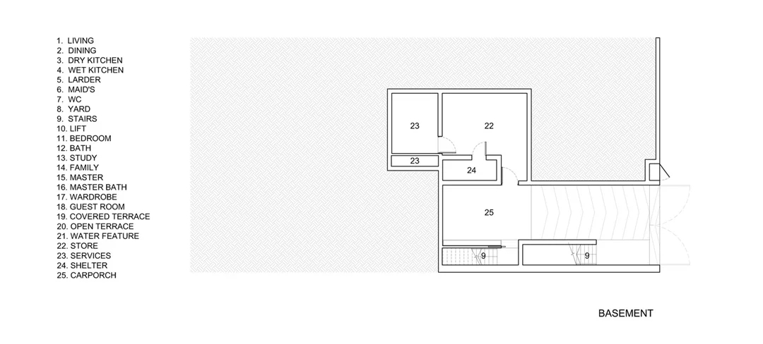 豪华别墅 现代风格新加坡的私人住宅-19