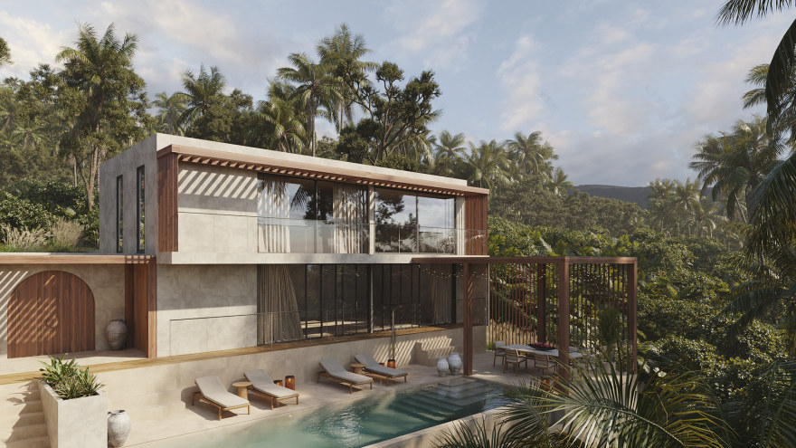 尊尼博登别墅(注:若J&B有更准确的专有对应名称,需根据实际情况调整,这里假设为自行音译) 丨泰国丨Anna Kaliadina,Andre Burbela等-22