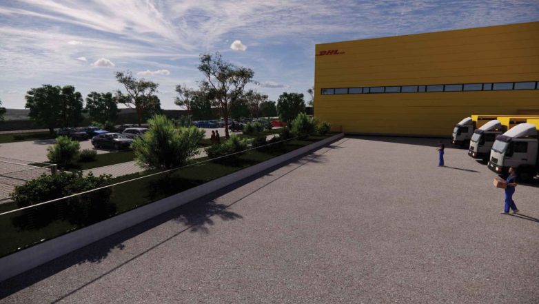 DHL在贝尔格莱德尼古拉·特斯拉机场的配送中心-45