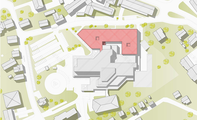 Dewan Friedenberger Architekten丨Krankenhaus Freyung, BA 4, Erweiterungsneubau und Bestandssanierung丨德国-2