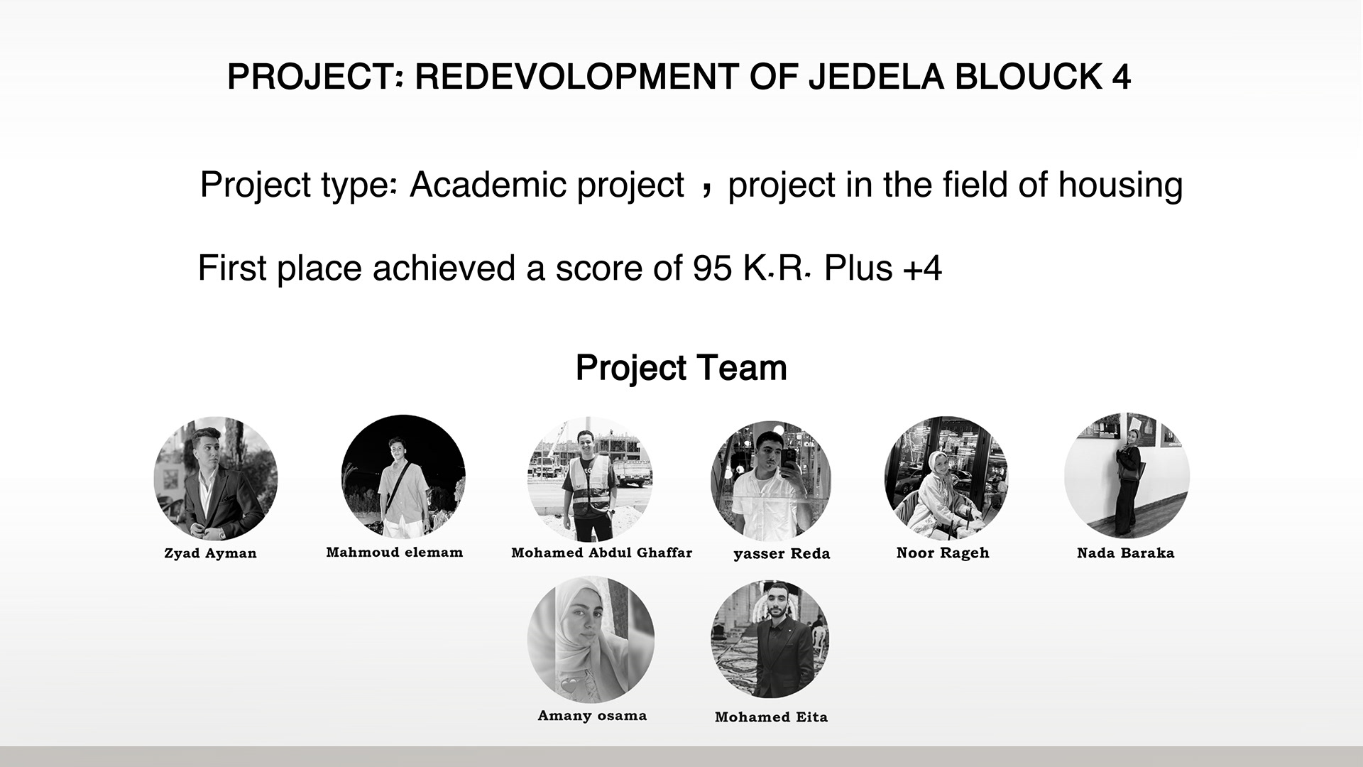 REDEVOLOPMENT OF JEDELA-1