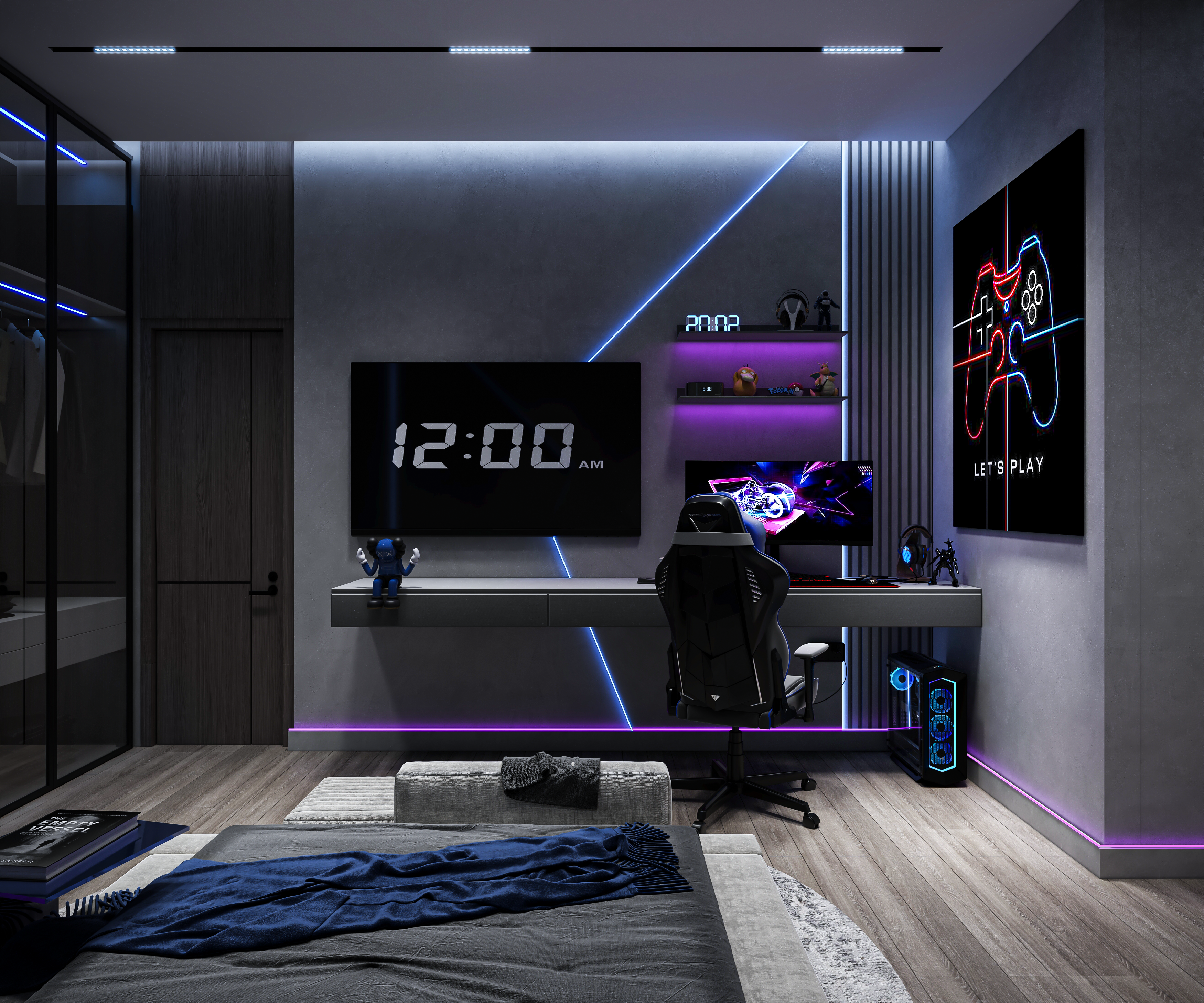 卧室丨Maryan Ahmed Designs-9