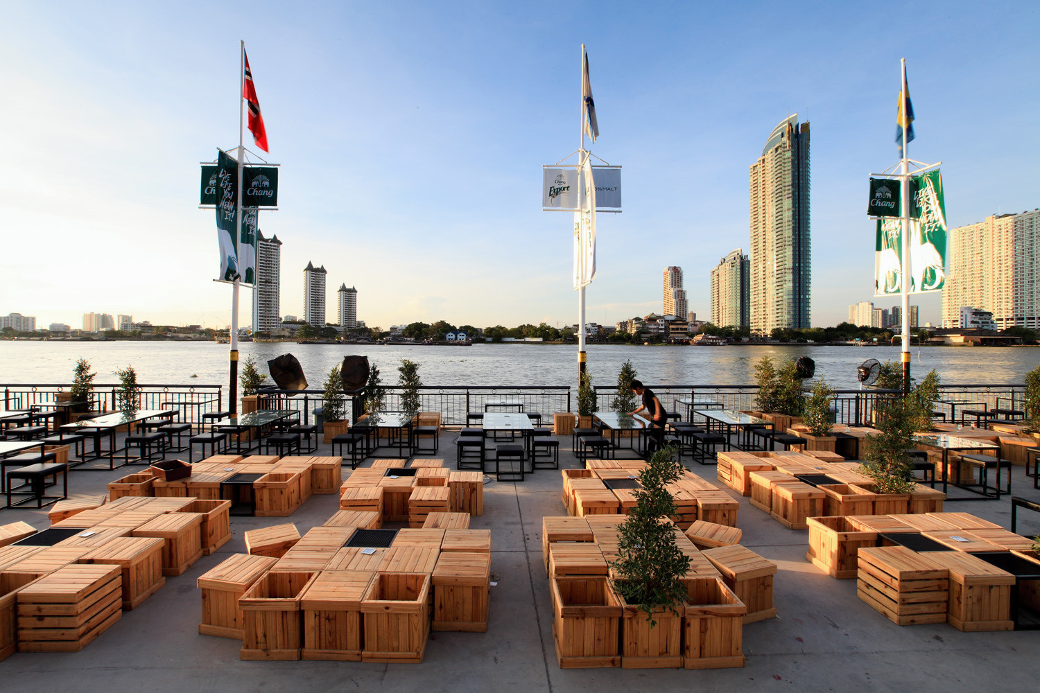 泰国曼谷滨河酒吧 Thailand Bangkok Riverfront Bistro by Integrated Field-22