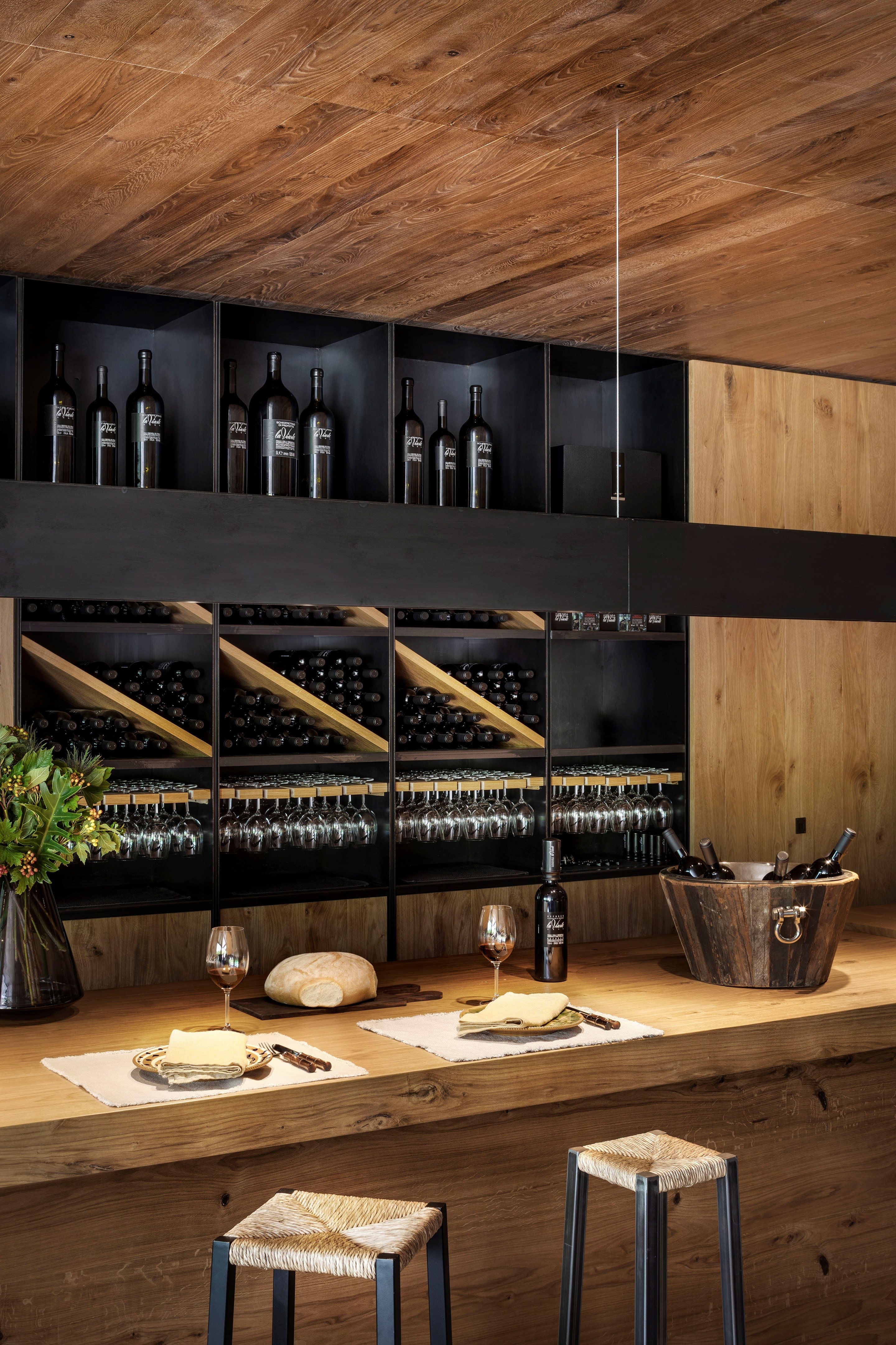 意大利 LaViarte 酒庄现代室内设计，融入自然风光与传统元素-14