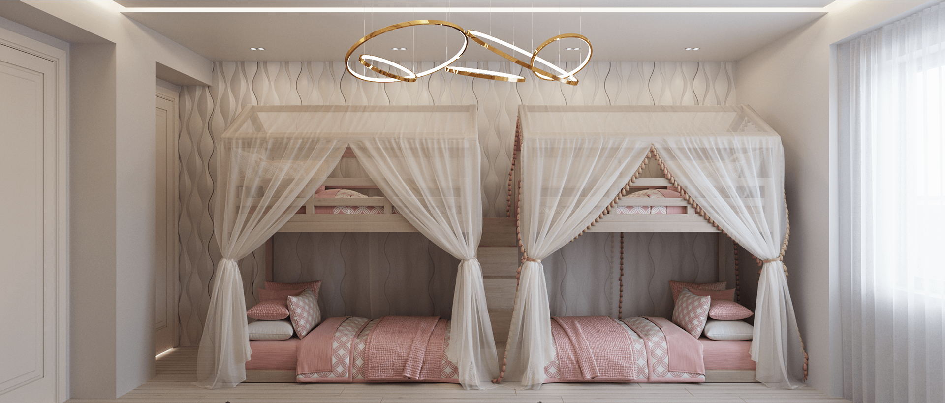 170㎡浅色系公寓设计 方寸之间，皆是雅韵！-25