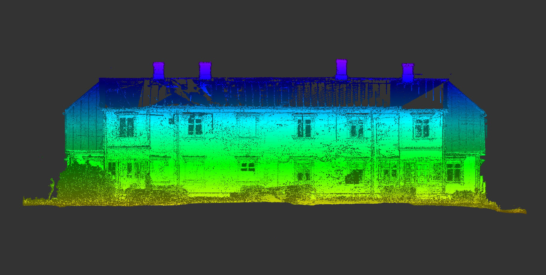Scan to CAD old Wooden House - Latvia-5