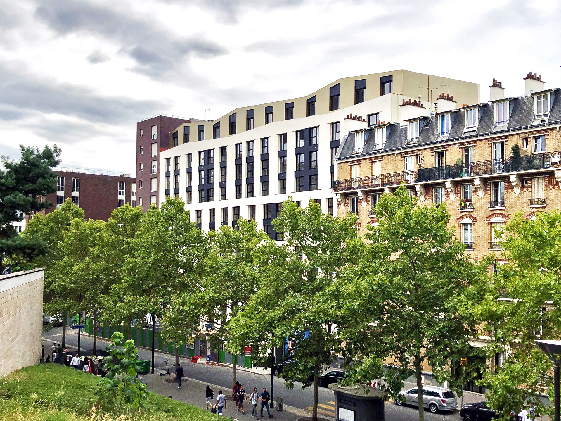 Philippon - Kalt Architectes  » Rue du Chevaleret à Paris / Résidence Sociale Adoma-26