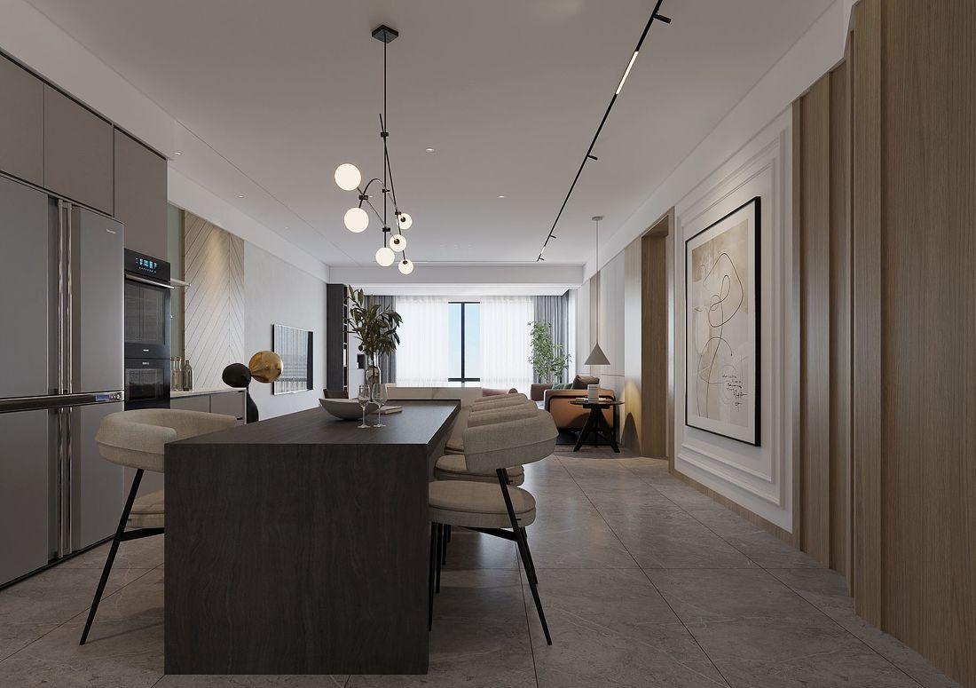 大橡空间 135㎡平层设计-0