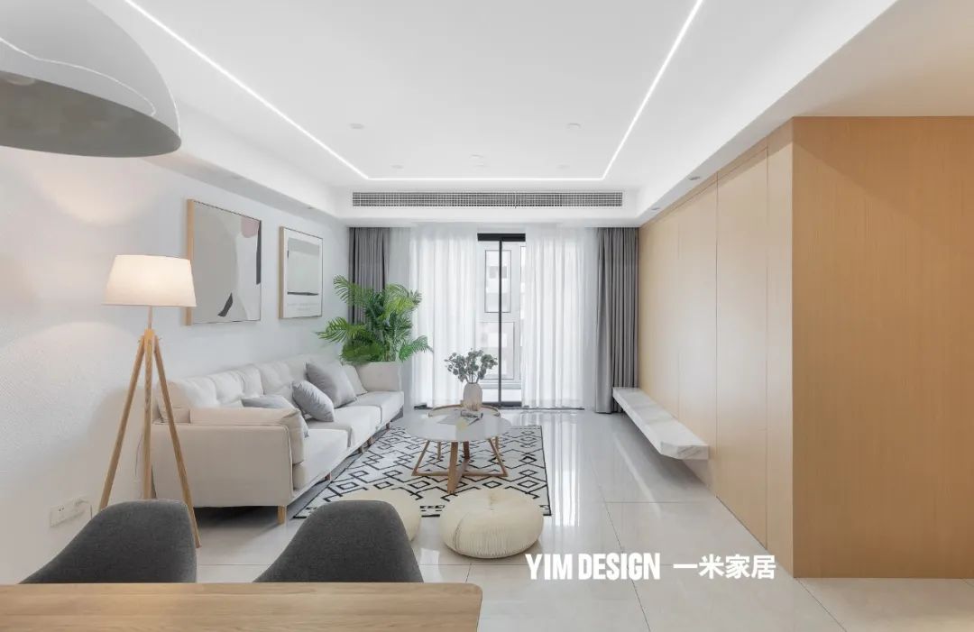 日式混搭风,原木与白的纯净世界丨一米家居-8