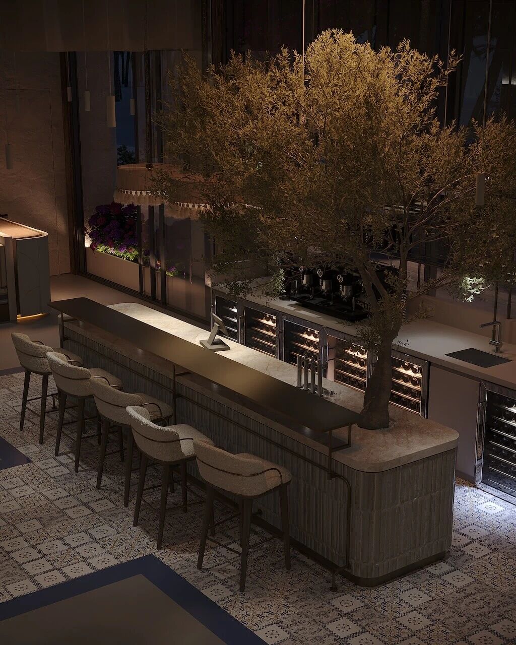 新作 You Bistro Terrace丨阿联酋迪拜丨Limestone FZ LLC-12