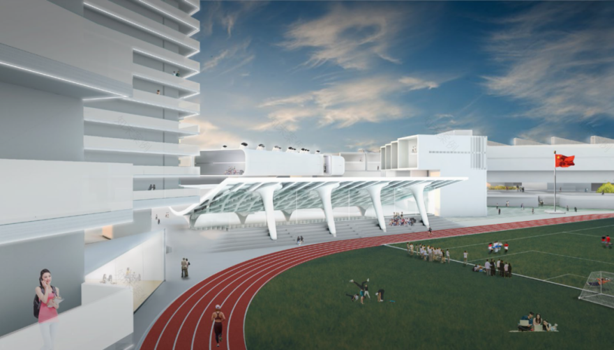 深圳市第二十四高级中学新建工程丨中国深圳丨深圳机械院建筑设计有限公司,RUR ARCHITECTURE DPC等-30