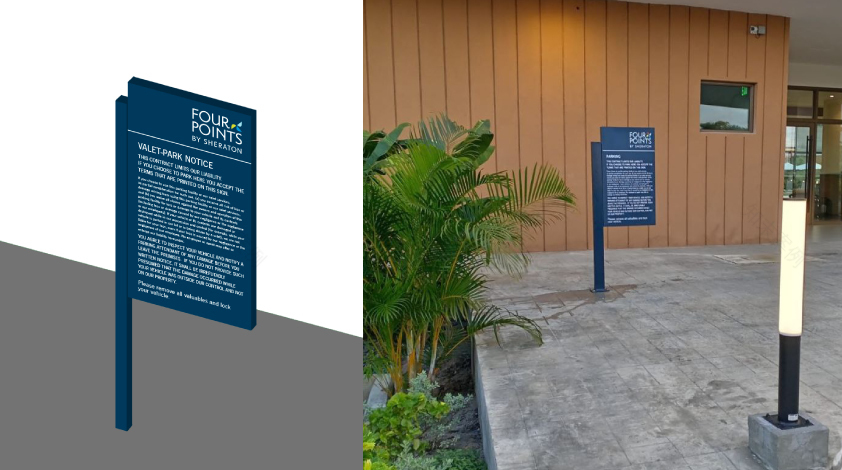 Signage & Wayfinding Four Points by Sheraton Guyana-6