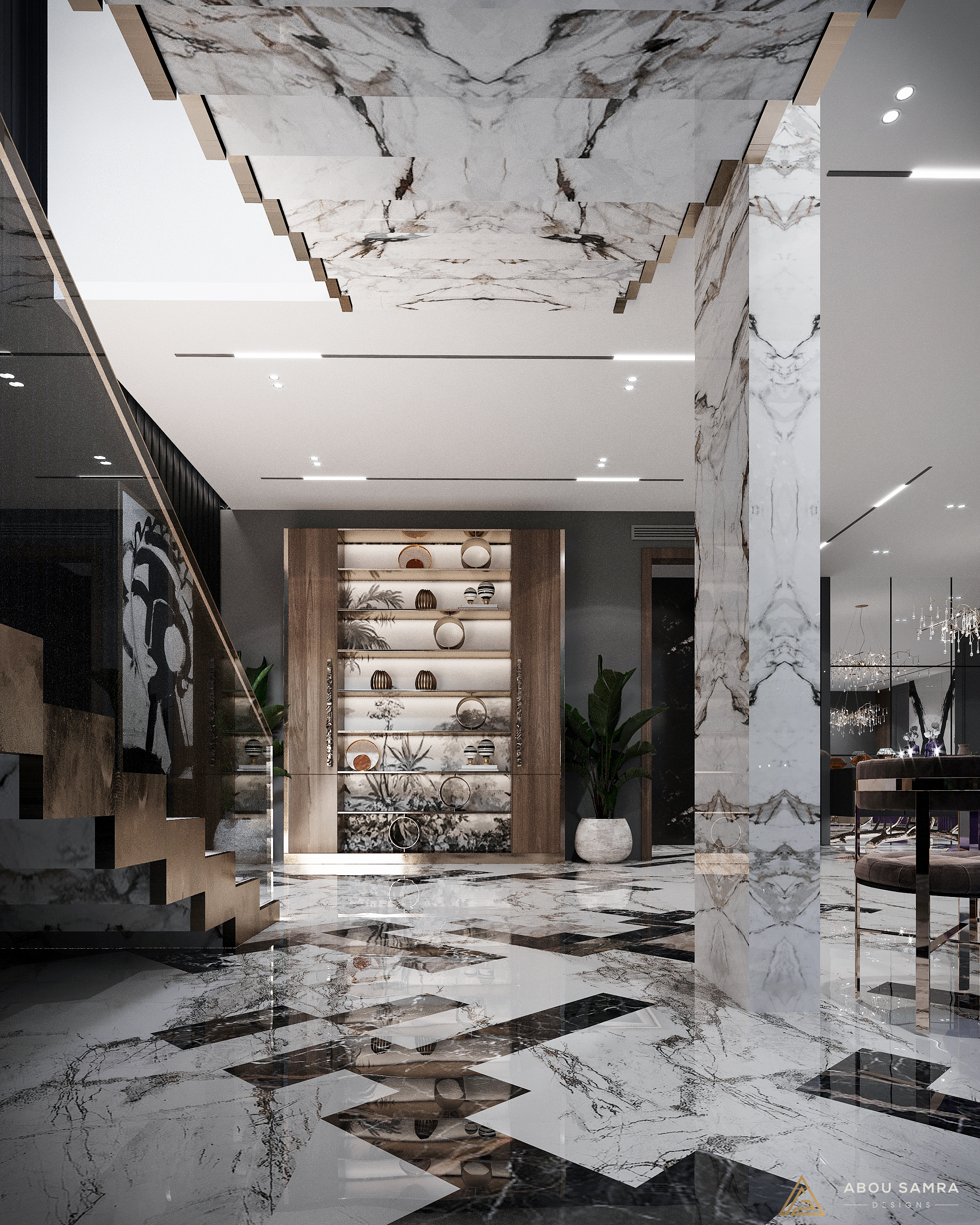 NATURAL 私人别墅丨沙特阿拉伯丨ABOU SAMRA DESIGNS (ASD)-9