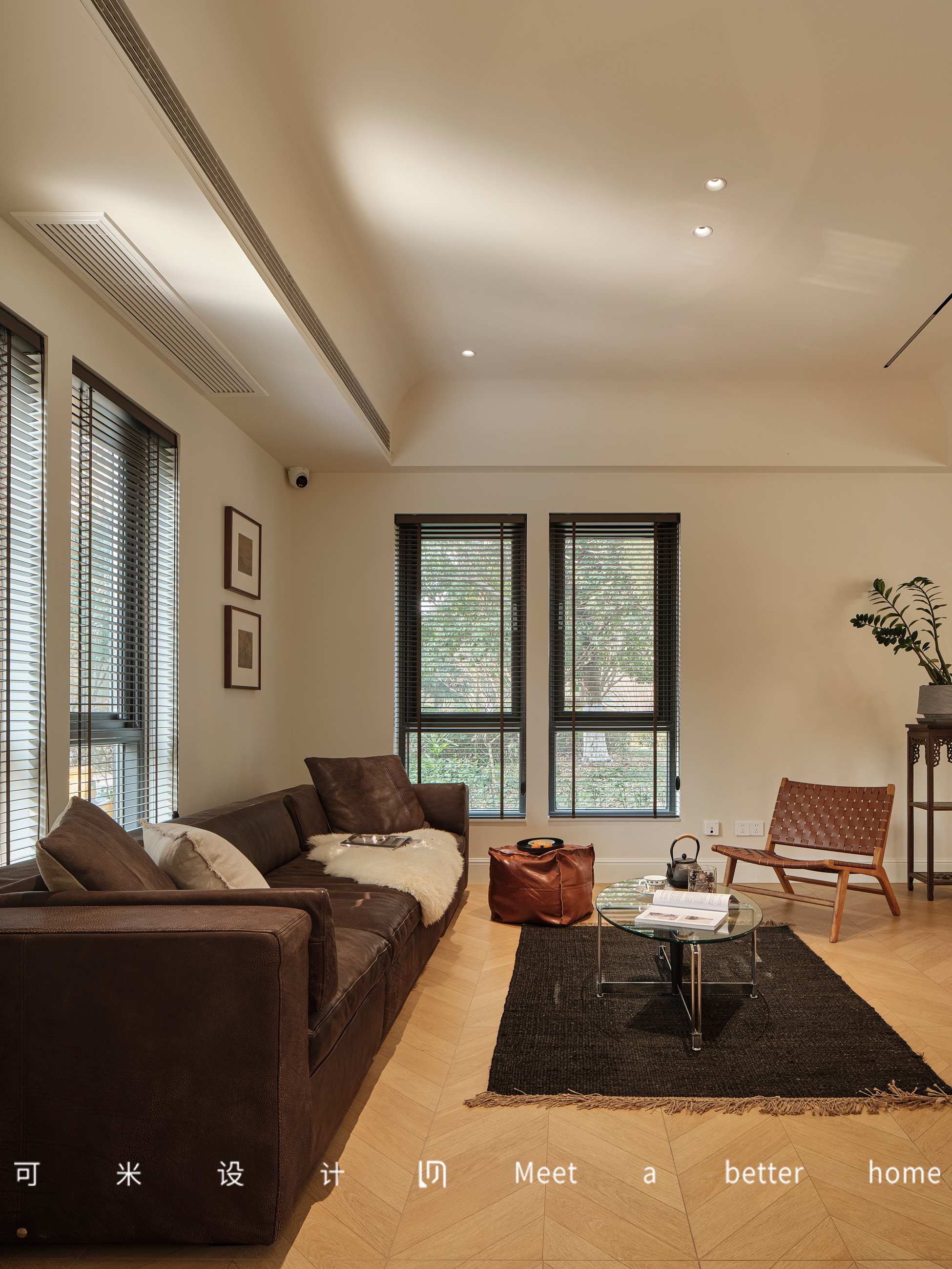 270°交互别墅里的复古摩登生活范本-12