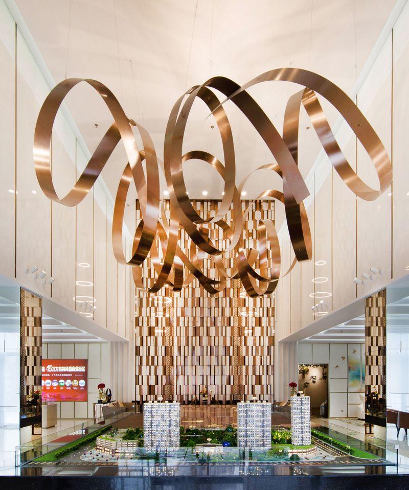 徐州万锦城售楼处 | 都市轻奢中的场所精神-20