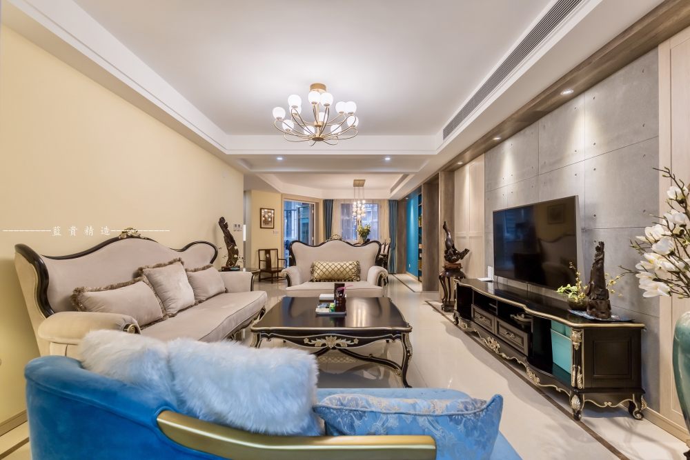 孔雀蓝的魔力 | 上海住宅设计诠释现代与传统交融-21