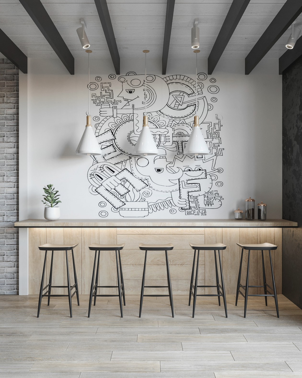 自然气息萦绕的餐饮空间，随性而清雅的美-6