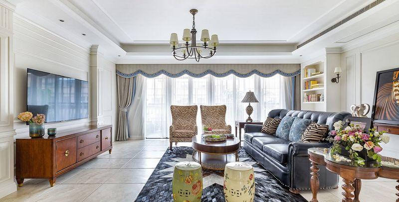 国宾一号 | 245㎡简约美式婚房设计，温馨典雅-8