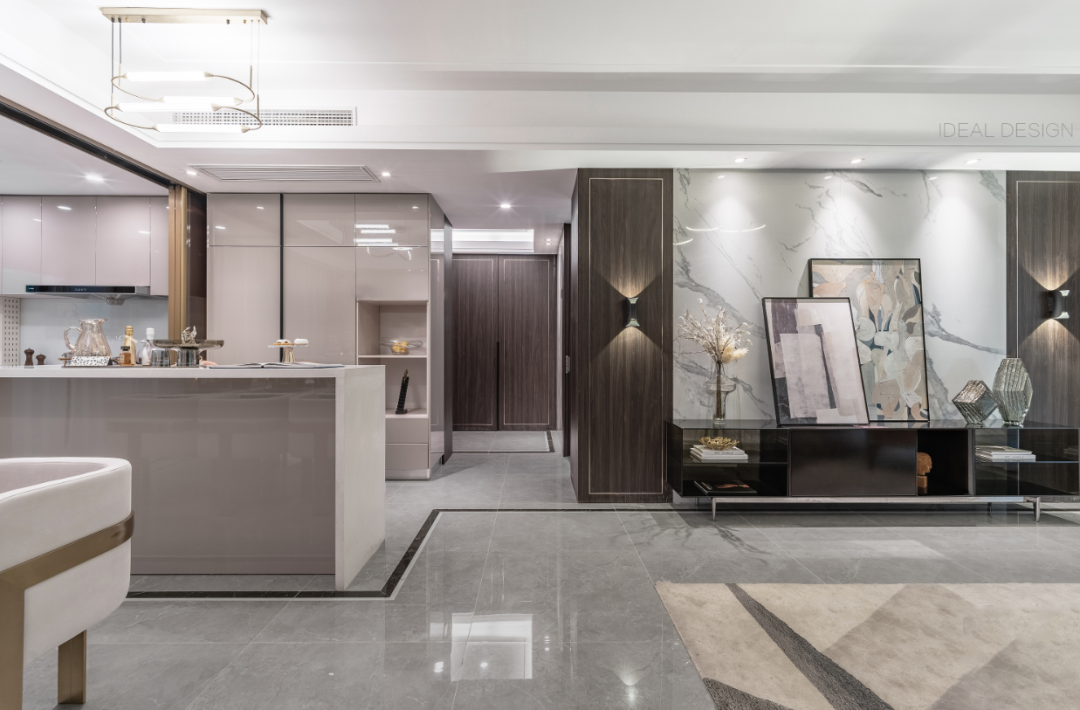 恒久的质感美学·东原麓·印长江 180 户型样板间丨中国长沙丨IDEAL DESIGN 上海逸碟建筑设计咨询有限公司-12