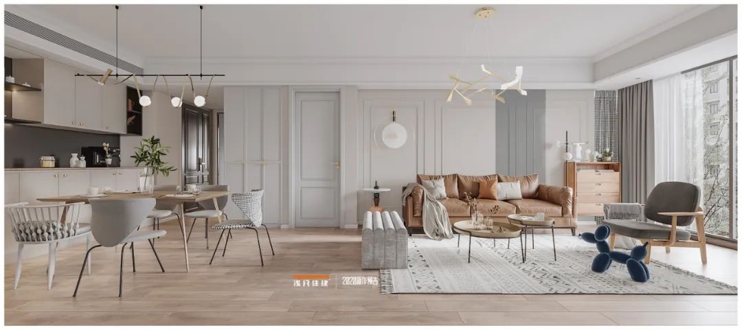 北欧风格设计案例赏析 · 长沙热门楼盘丨中国长沙丨浅尺住建-42