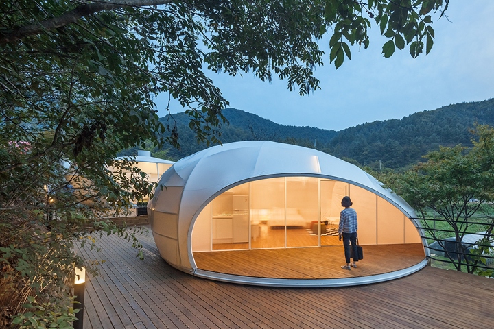 韩国 SJCC Glamping Resort——自然与奢华的完美结合-1