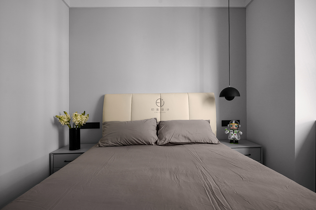 95.3㎡现代极简的家，从两个人的爱情故事说起-33