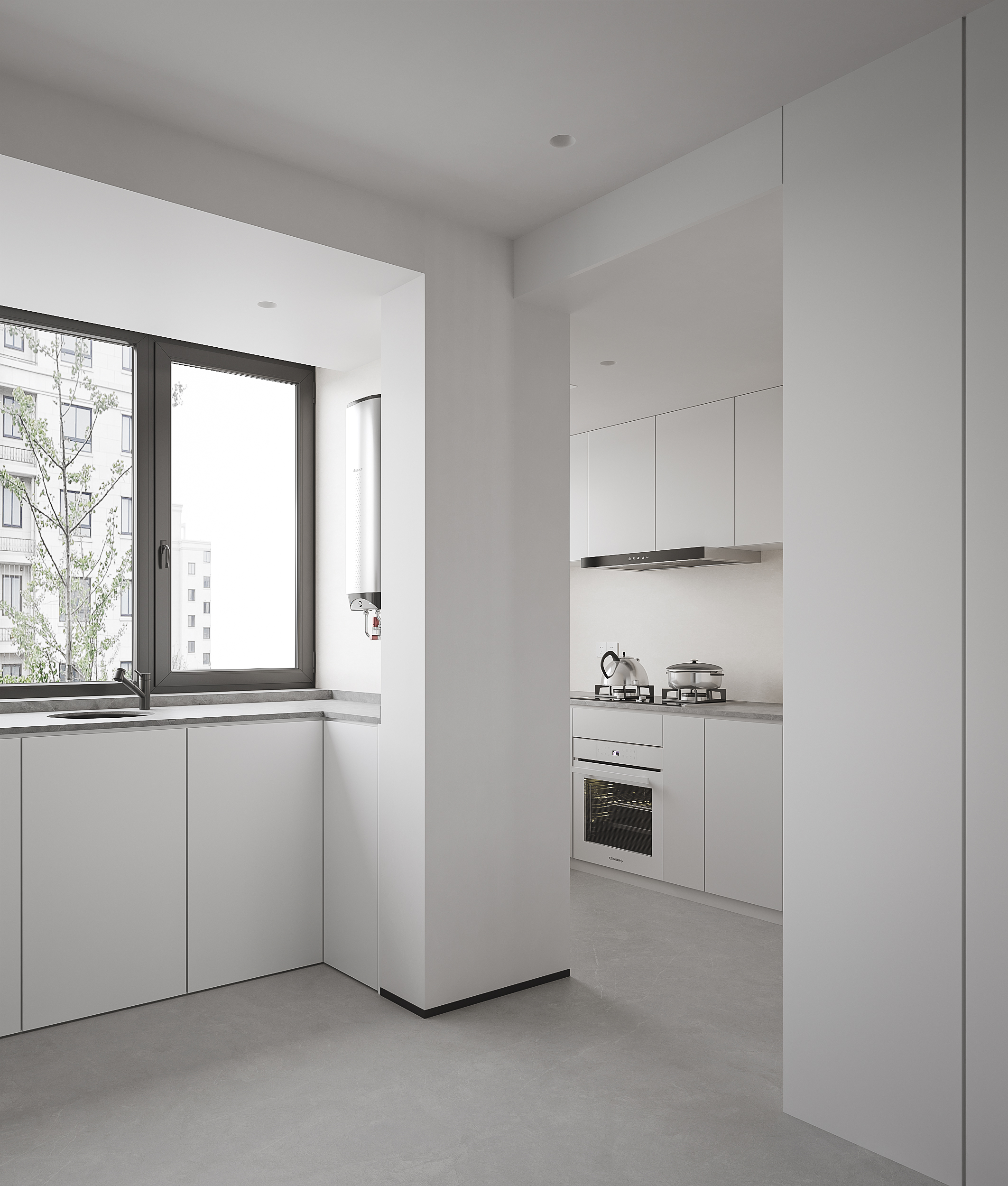 现代极简丨小九空间设计-22