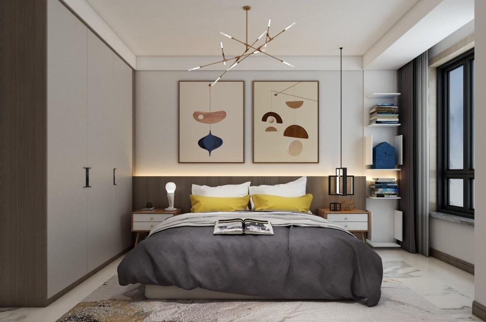 《国王镇》97 平米现代自然风家居,原木元素打造舒适空间-10