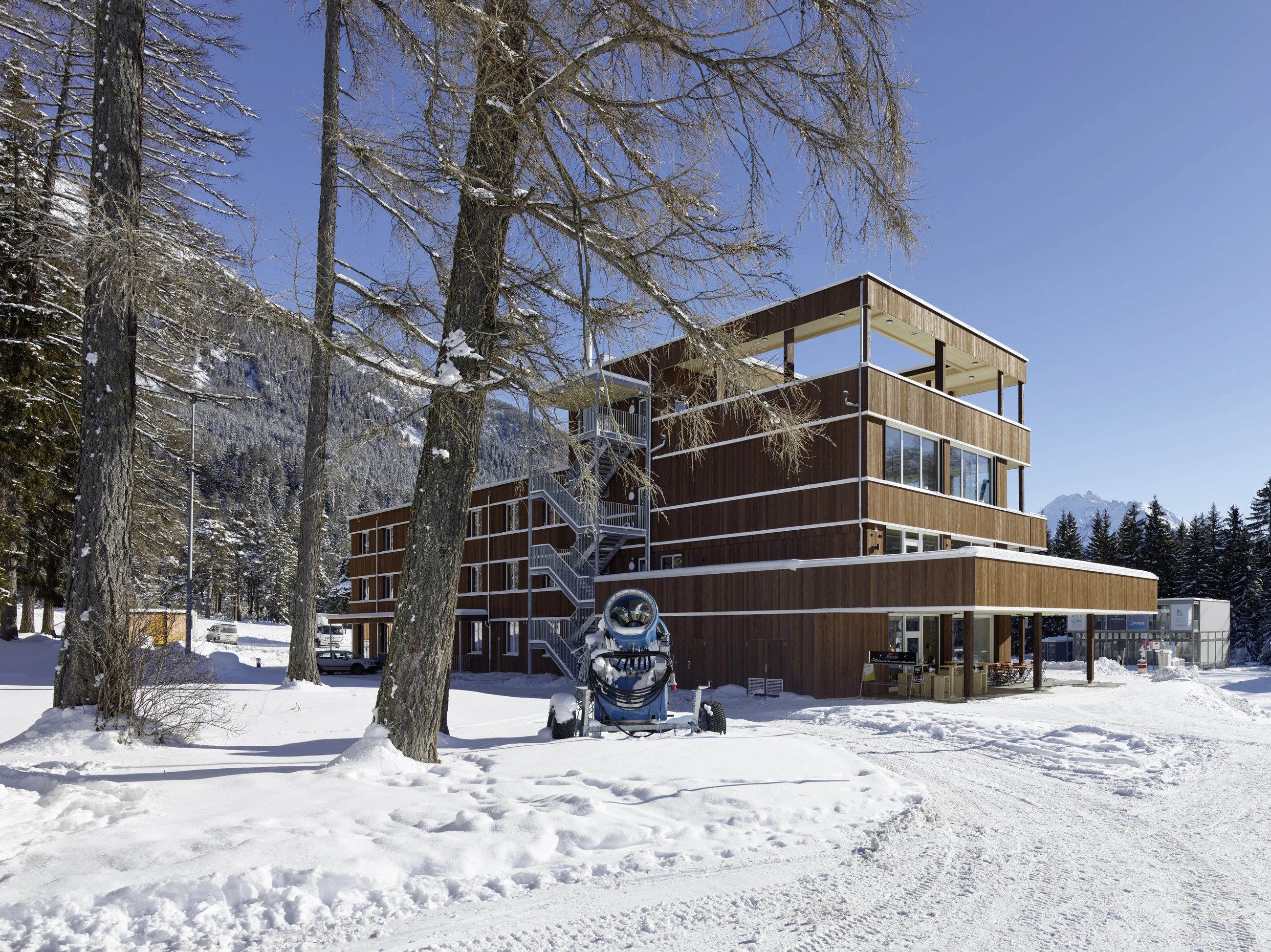 瑞士 Biathlon Arena Lenzerheide 新中心——动态北欧馆-24