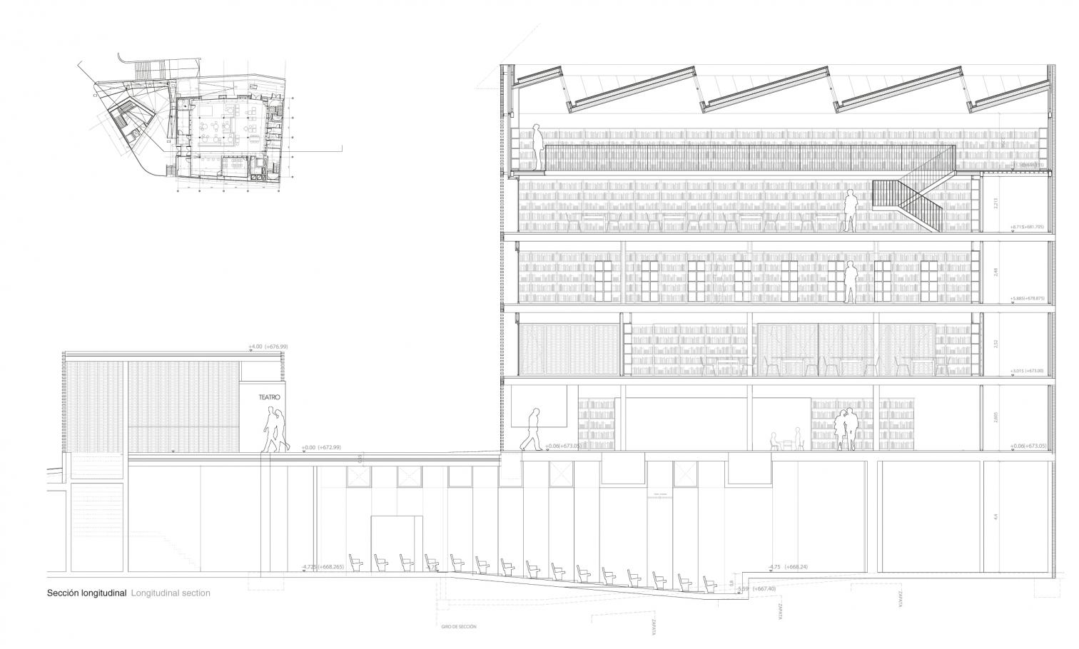 Boadilla del Monte 市立图书馆和剧院丨西班牙马德里丨José Hevia-28