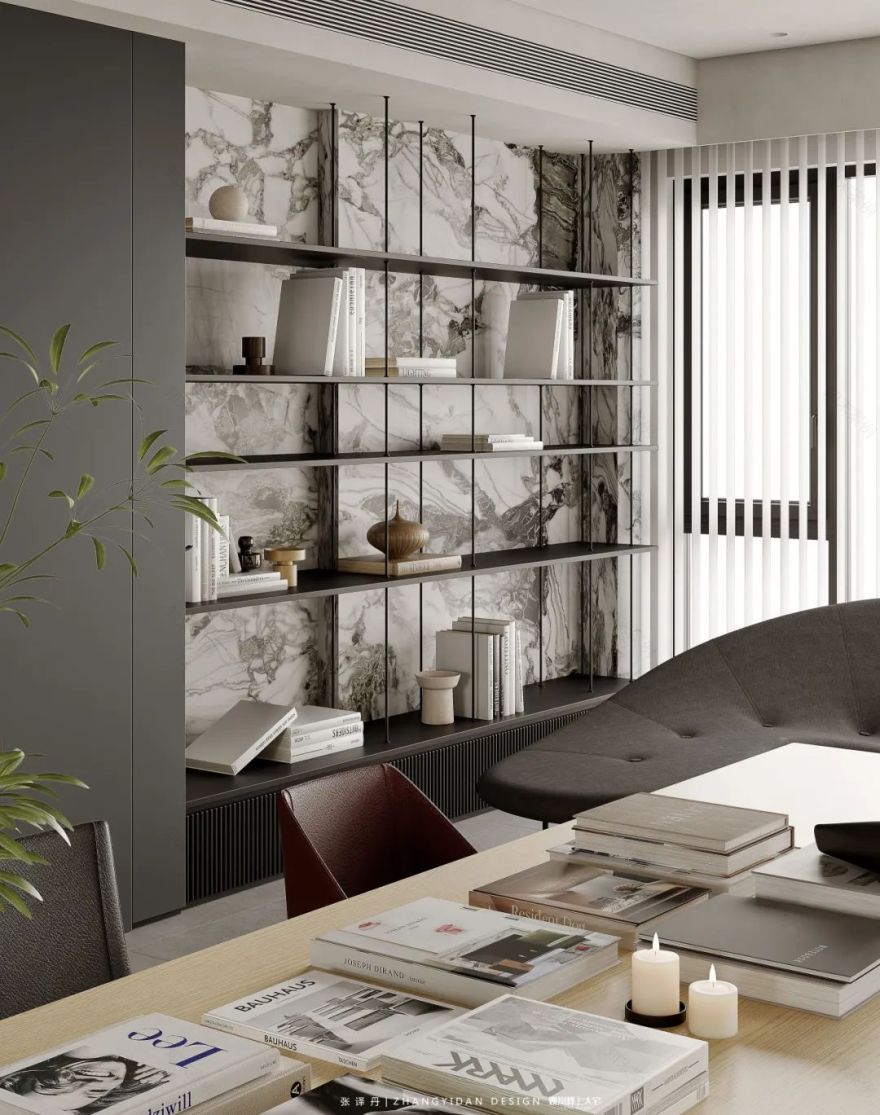 观岚峰上案例丨张译丹:感受简约风中光与影的慵懒惬意-36