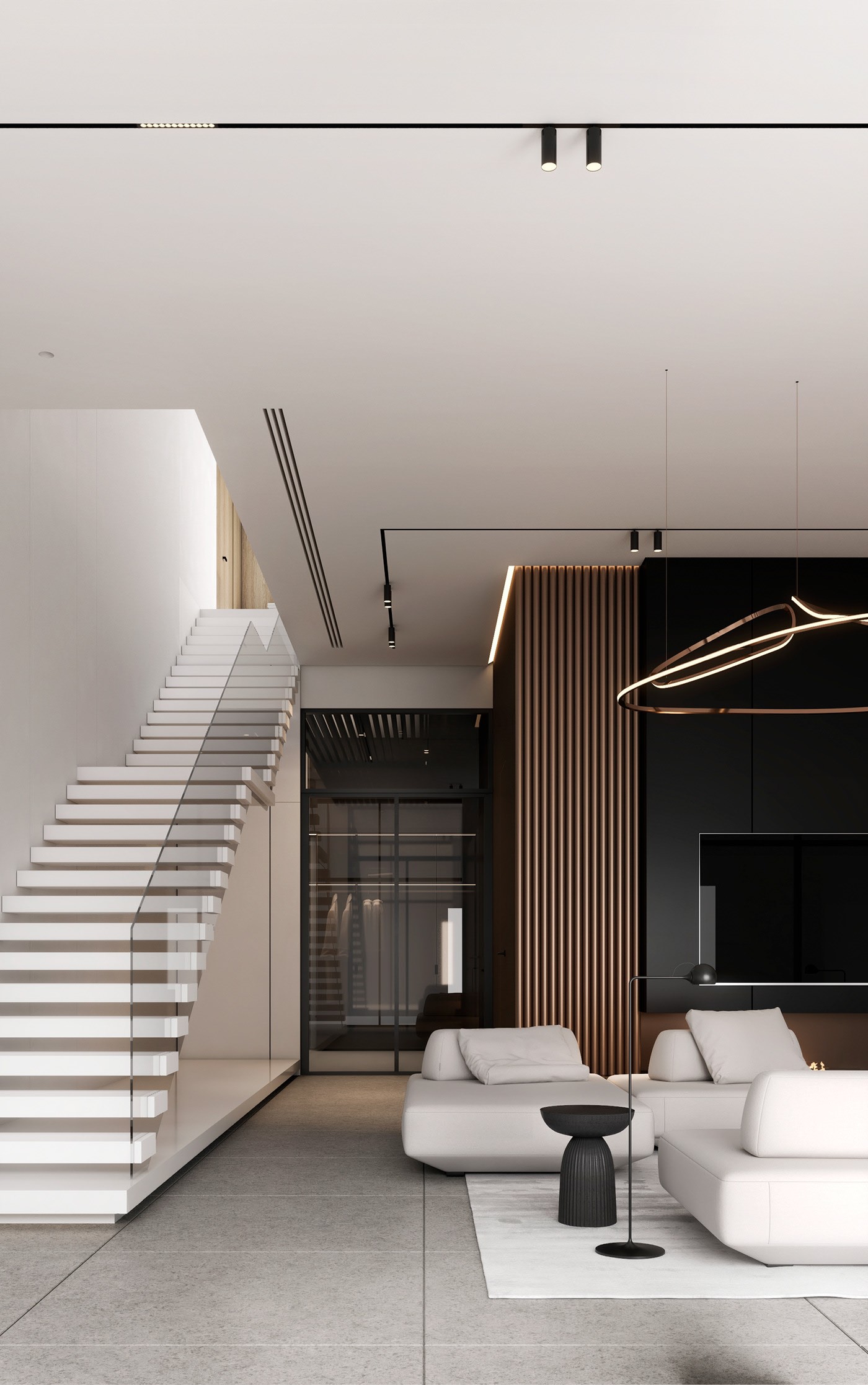 现代简约 复式空间设计！-2