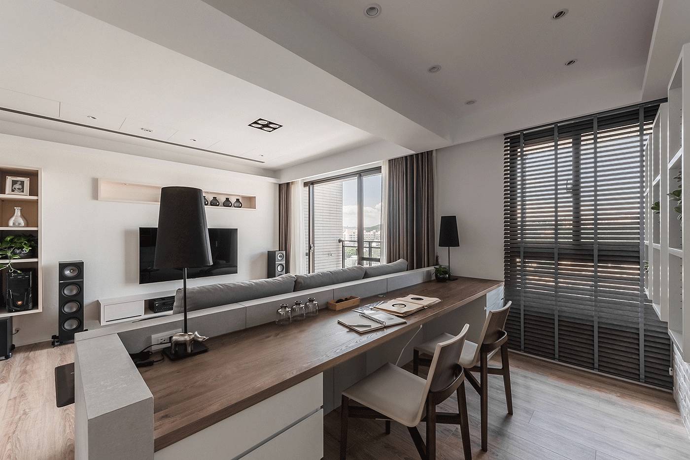 台式简约风住宅设计 生活品位的精致展演-10