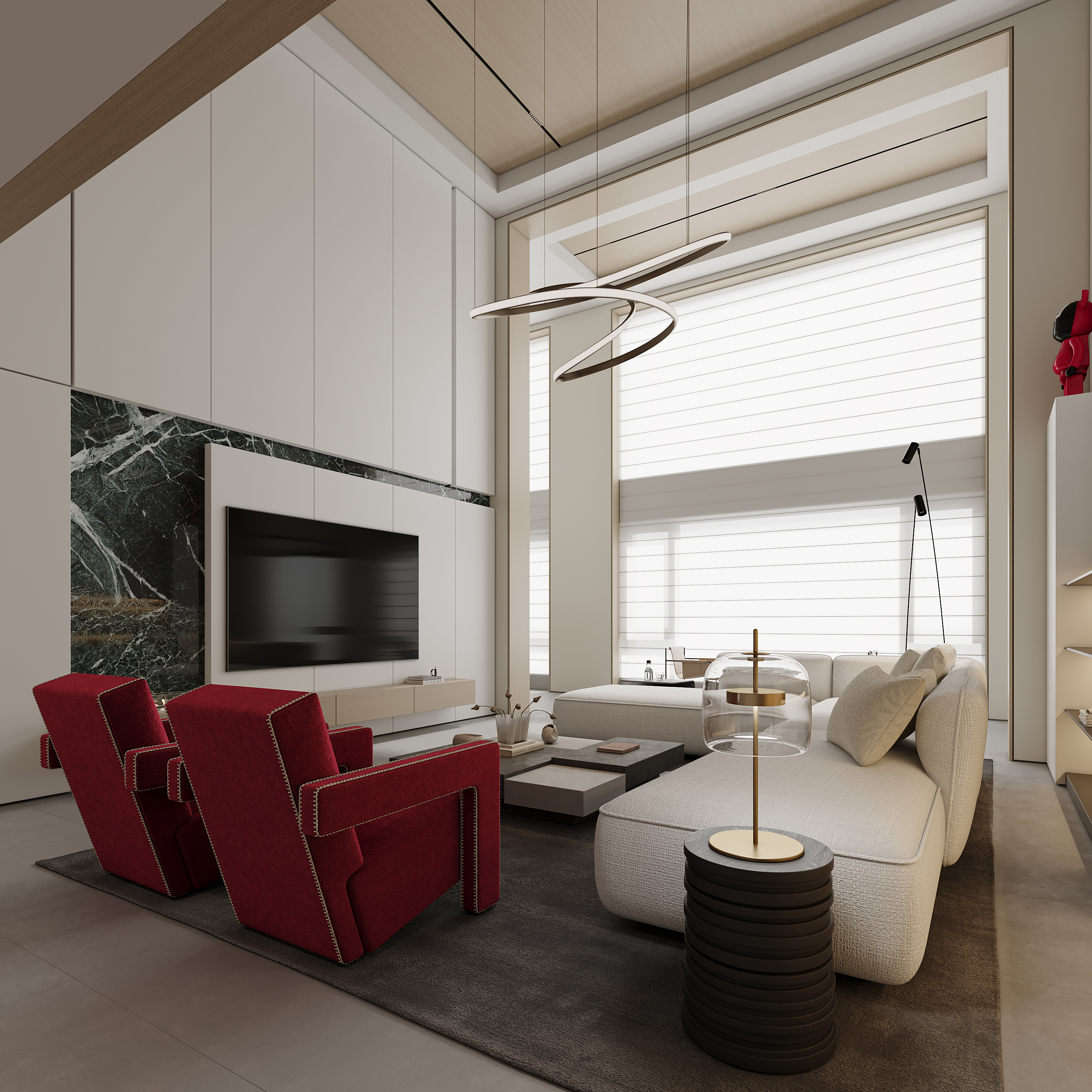 现代复式客餐厅丨中国南宁-1