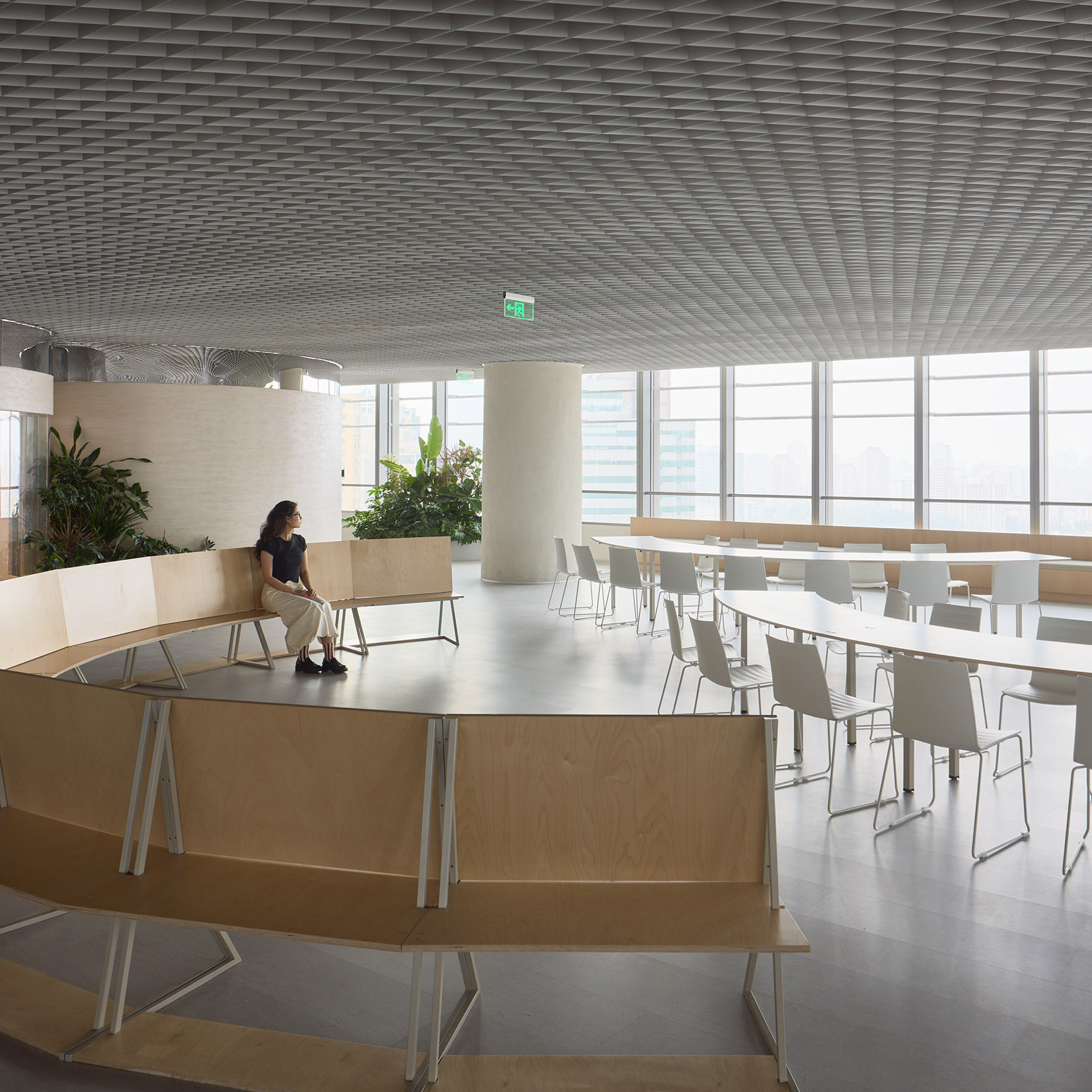 梯度与适度·陆家嘴某资产管理公司室内设计丨中国上海丨HCCH合尘建筑-69