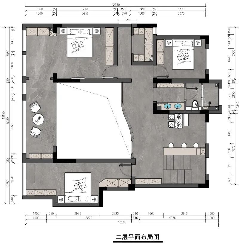 完工首发丨上街区正兴翡翠城，300平别墅，现代轻奢风，奢华有质感-10