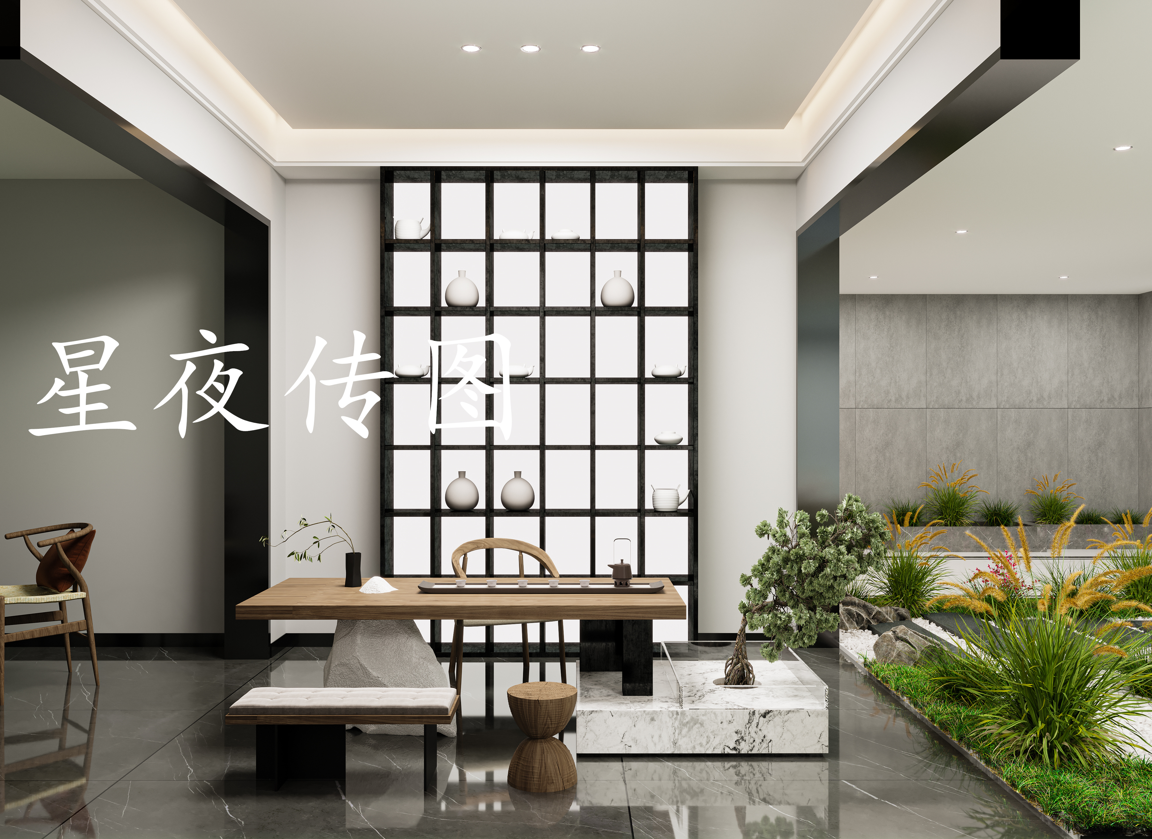 星夜传图---一眼就让你爱上的现代别墅-2