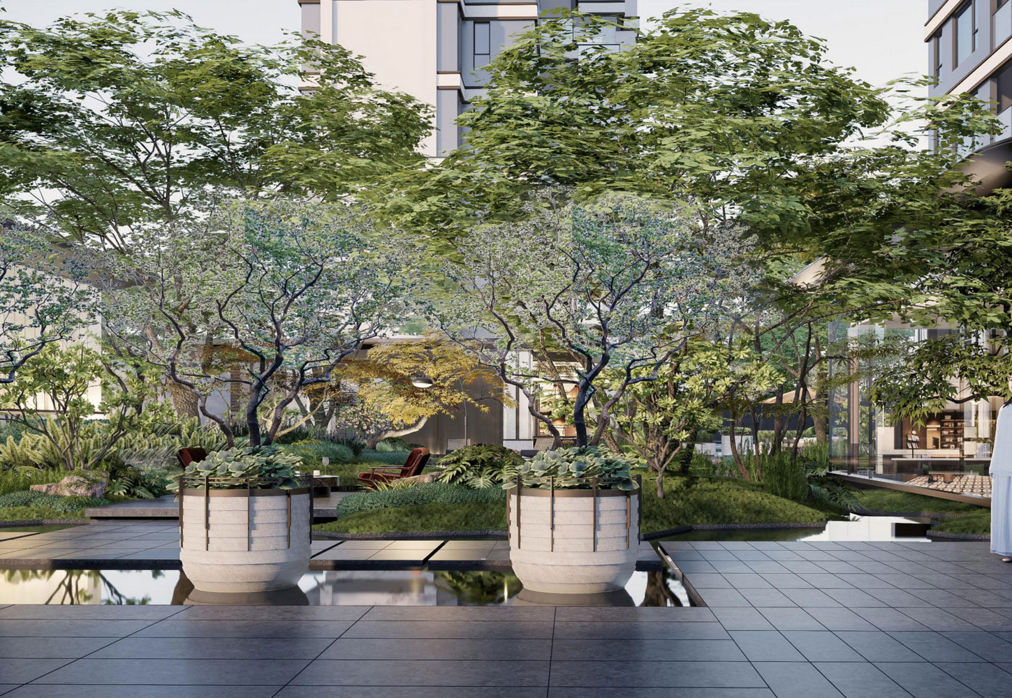 成都龙湖示范区景观SU模型-1