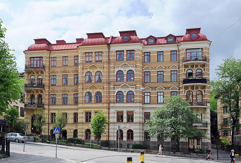 瑞典 36㎡小公寓 | 拱窗设计点石成金-32