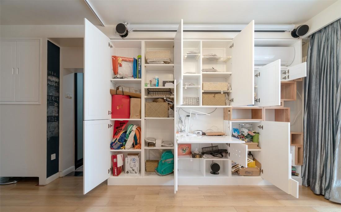 北京老红砖房变形记 | 小户型玩转多床家庭影院-43