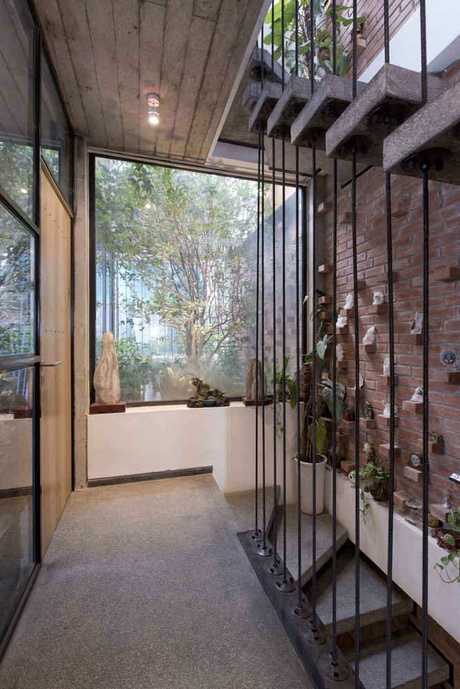 越南“香屋”绿意盎然,钢架遮阳生机勃勃-44