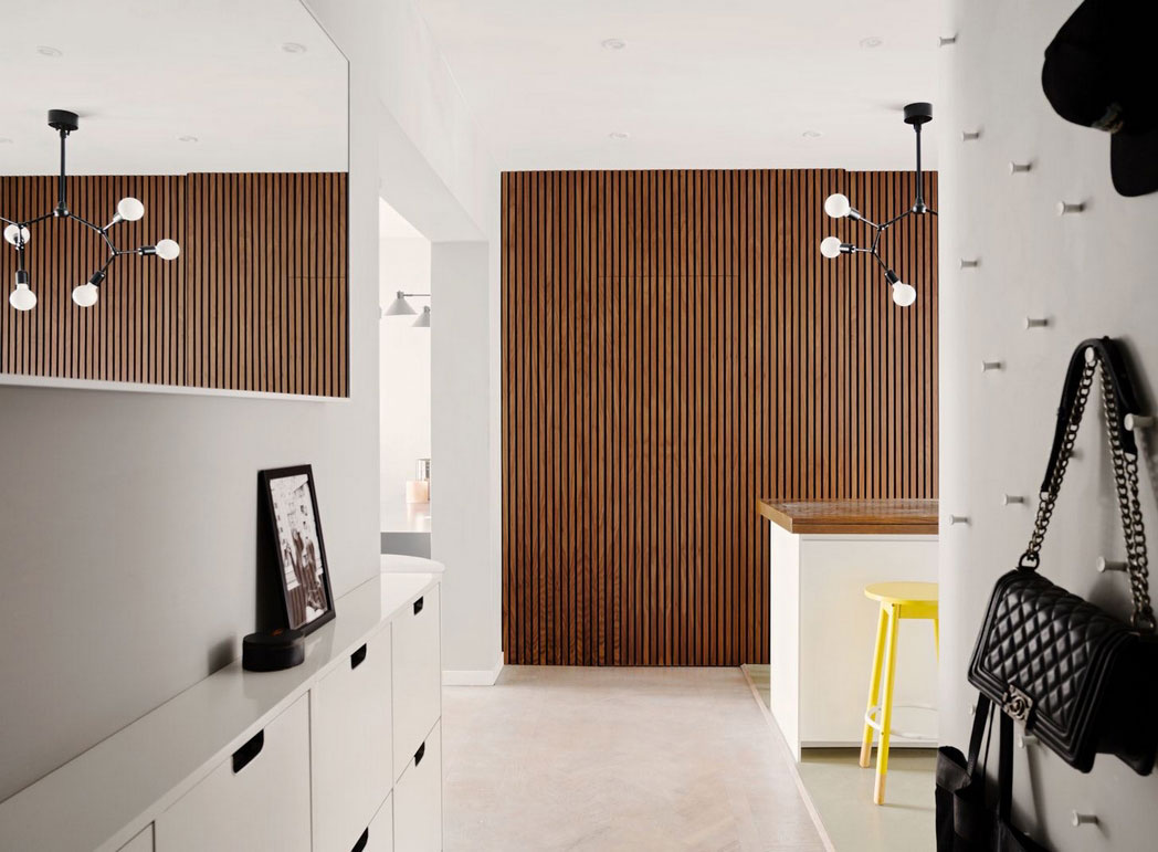 瑞典风格公寓 | 色彩碰撞的宁静空间-25