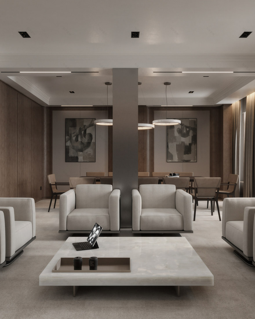 DAAS bureau 办公空间 3D 可视化项目-7